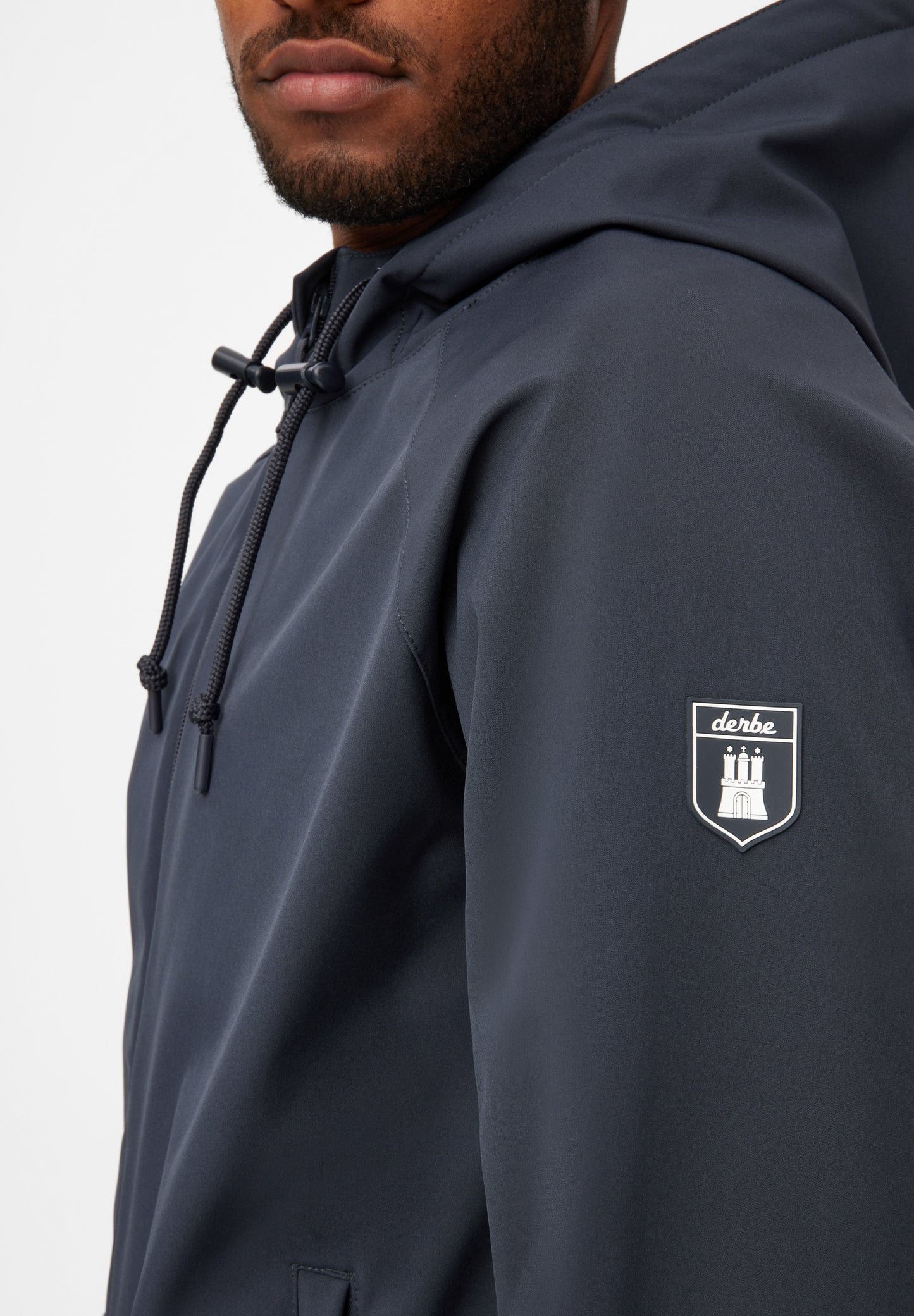 Derbe Hamburg Helgoby Herren Jacke in Dunkelblau