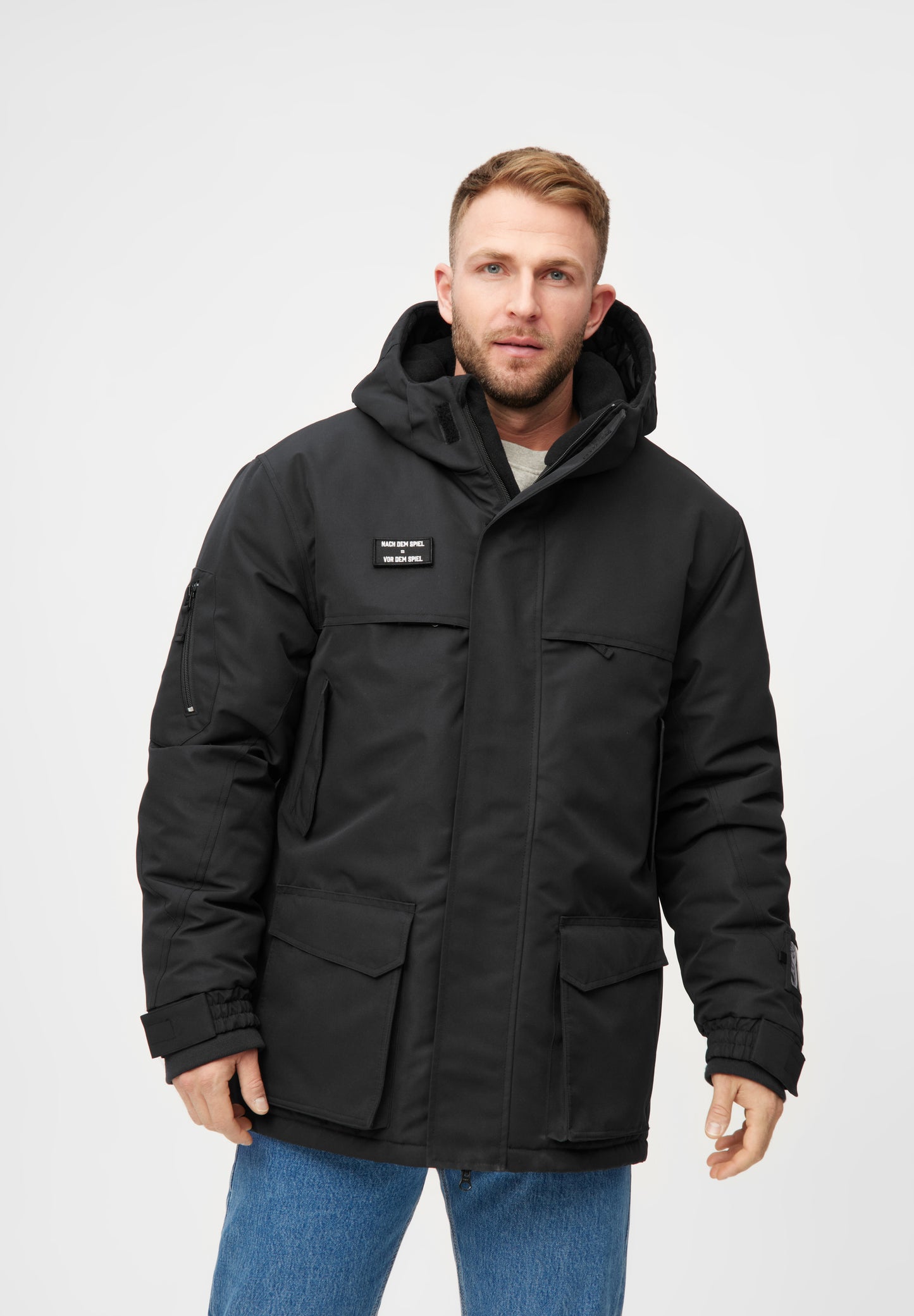 Derbe Hamburg Fanholm Herren Jacke in jet black