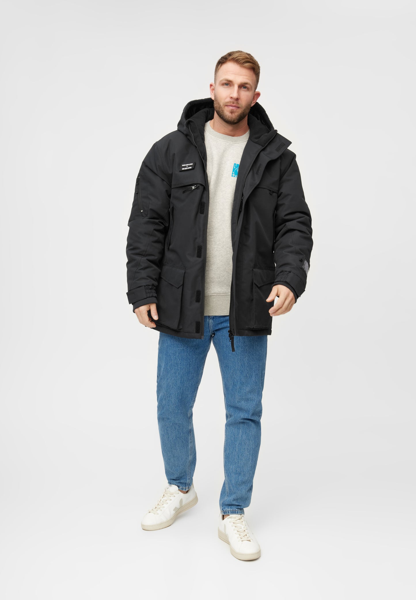 Derbe Hamburg Fanholm Herren Jacke in jet black