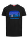 Derbe Feier Nacht T-Shirt in Dunkelblau