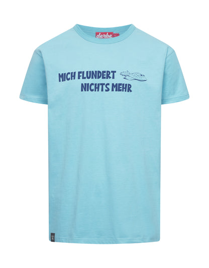 Derbe Hamburg Flunder Herren T-Shirt in milky blue