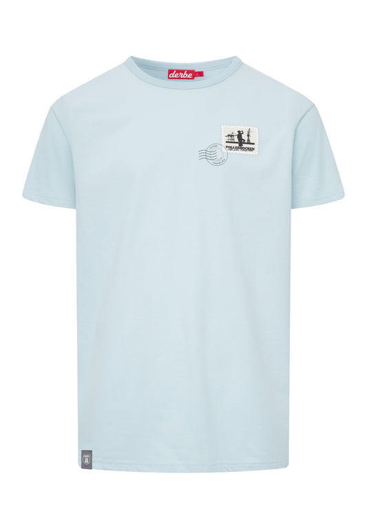 Derbe Hamburg Pollerhocken T-Shirt in skyride