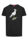 Derbe Sturmmöwe T-Shirt in Jet Black
