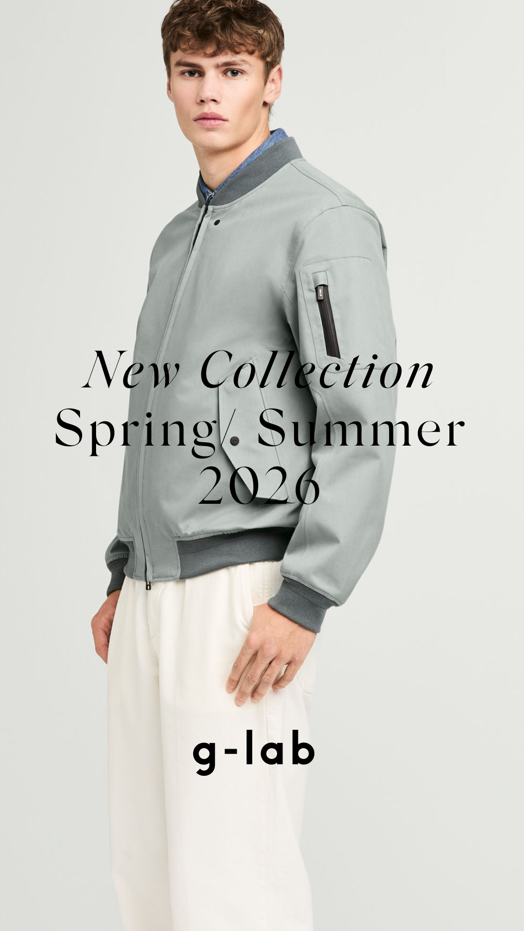 G-LAB Flap Jacke in sterling blue