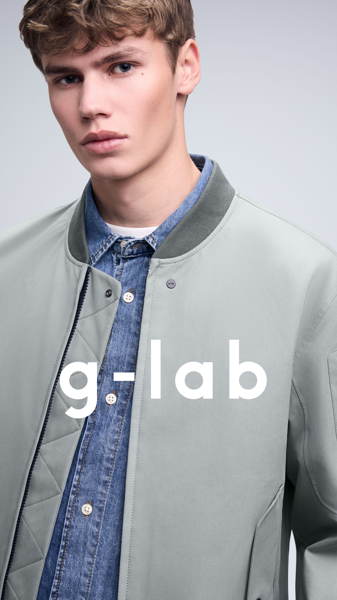G-LAB Flap Jacke in sterling blue
