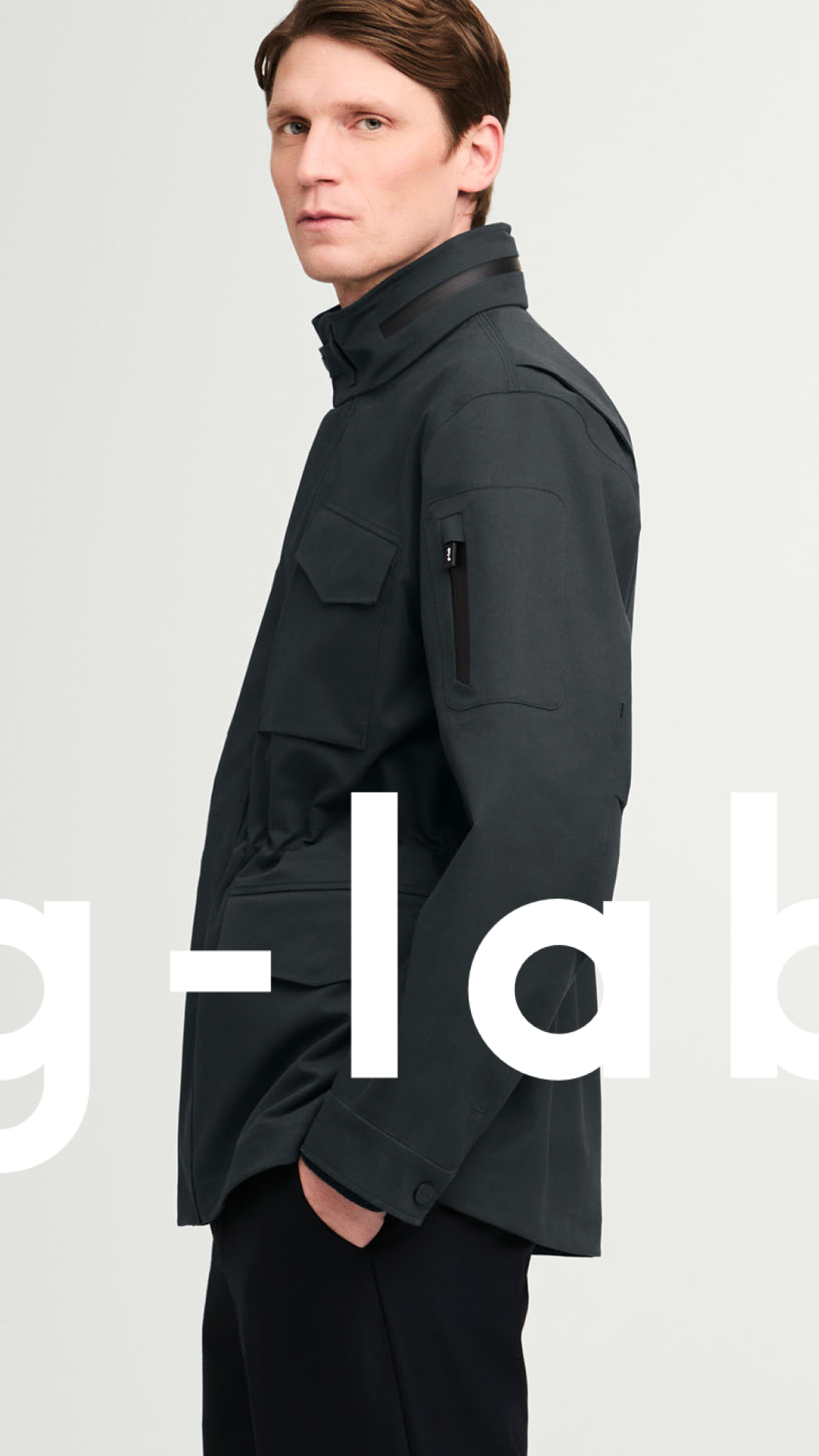G-LAB Defender Jacket in dark navy