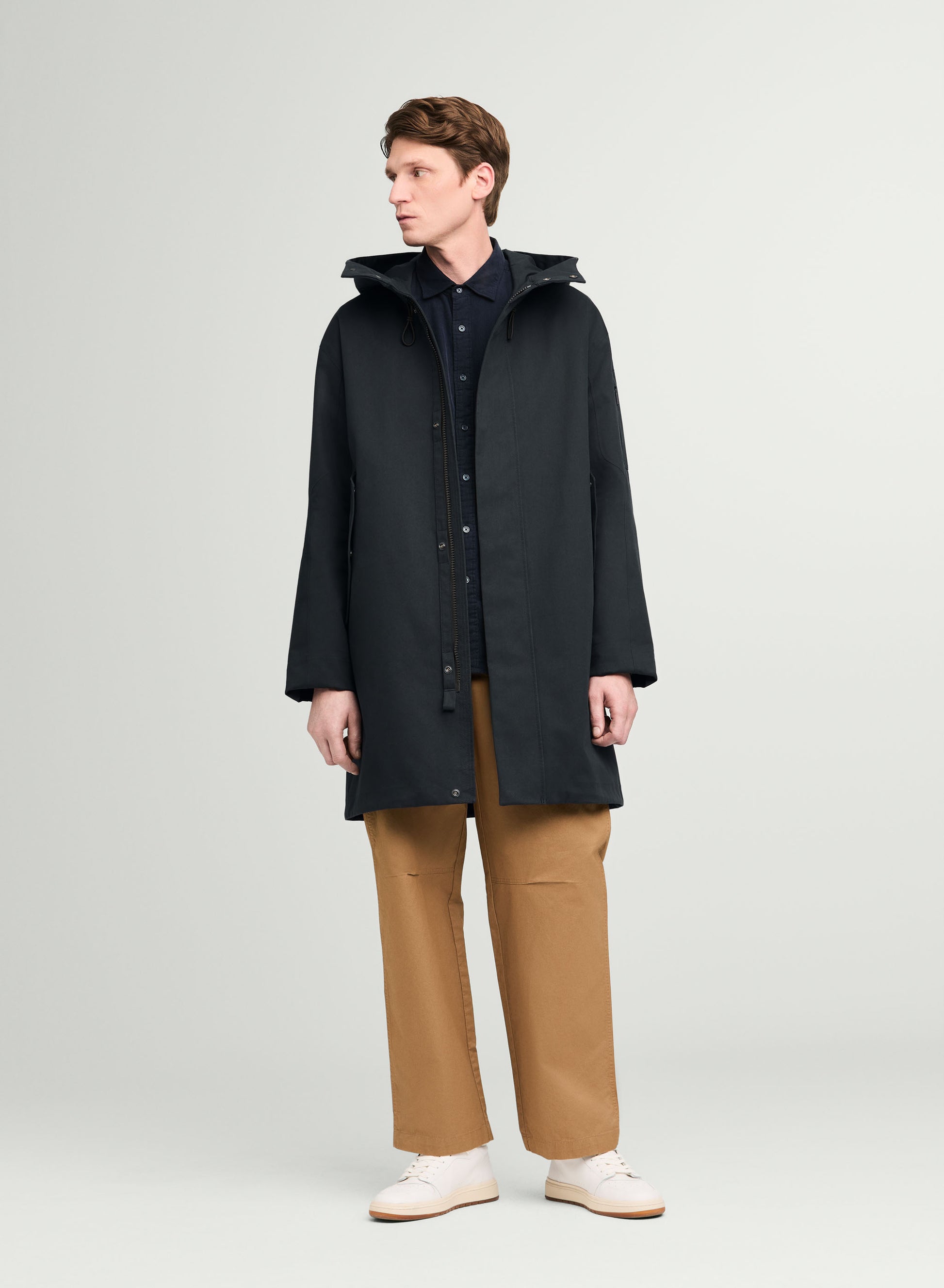 G-LAB Soho Coat in dark navy