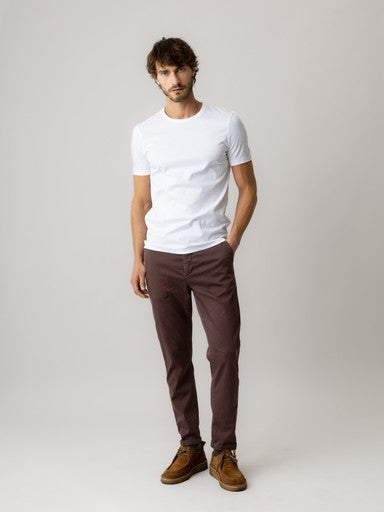 MosMosh MMGHunt Soft String Pant in Black Coffee