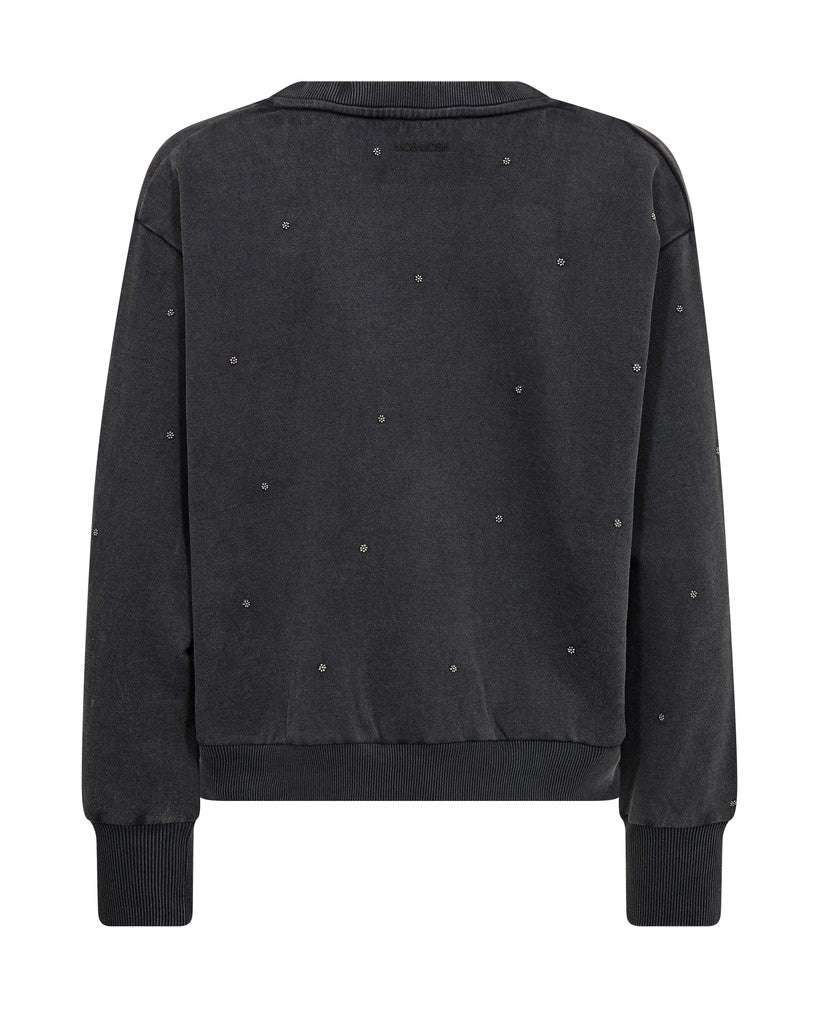 MosMosh MMCosette V-LS Stud Sweatshirt