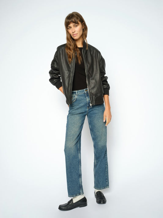 MosMosh MMRuby Leather Bomber Jacket