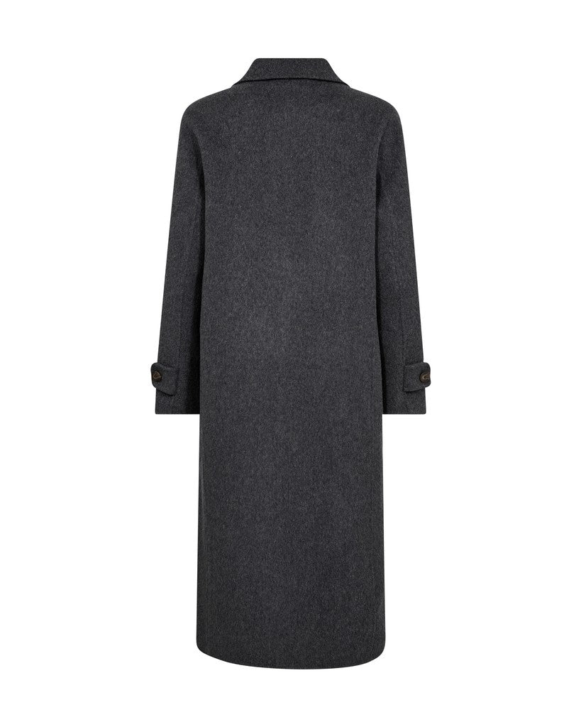 MosMosh MMAlva Loisa Coat in Antracite
