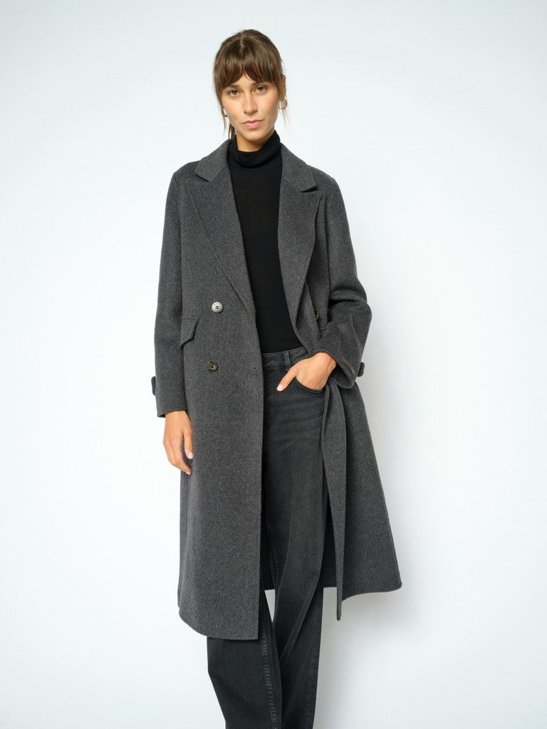 MosMosh MMAlva Loisa Coat in Antracite