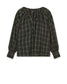 MosMosh MMHChe Check Blouse