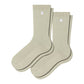 CARHARTT WIP Madison Pack Socks Cotton/Polyester/Elastane Knit in Beryl/White + Beryl/Weiß