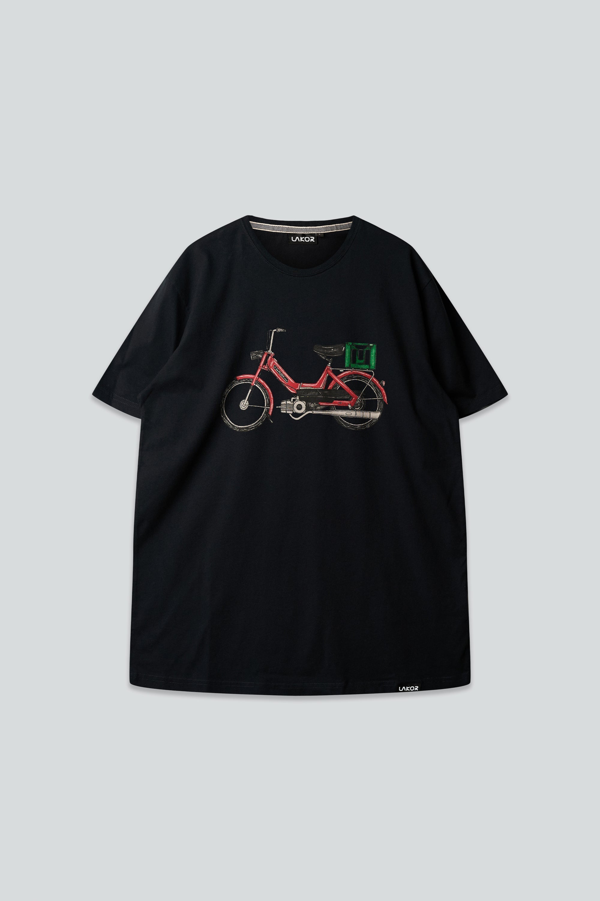 Lakor Red Maxi T-shirt (Moonless Night)