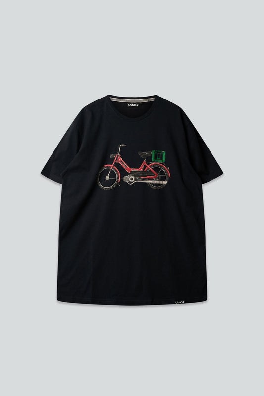 Lakor Red Maxi T-shirt (Moonless Night)