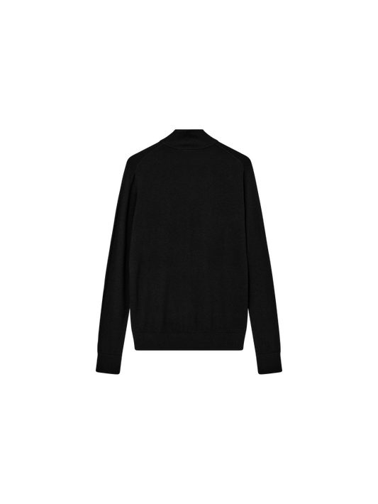 Mos Mosh Gallery Adam Soft Zip Turtle Neck Knit