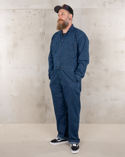 Pike Brothers 1967 Mechanic Denim Coverall 10 oz indigo