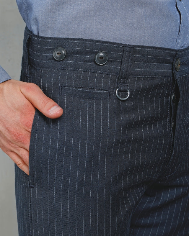 Pike Brothers 1923 Buccanoy Pant Chicago blue W32 L32