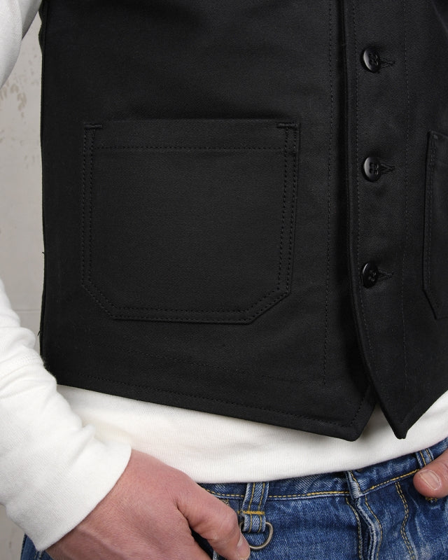 Pike Brothers 1937 Roamer Vest Elephant Skin black