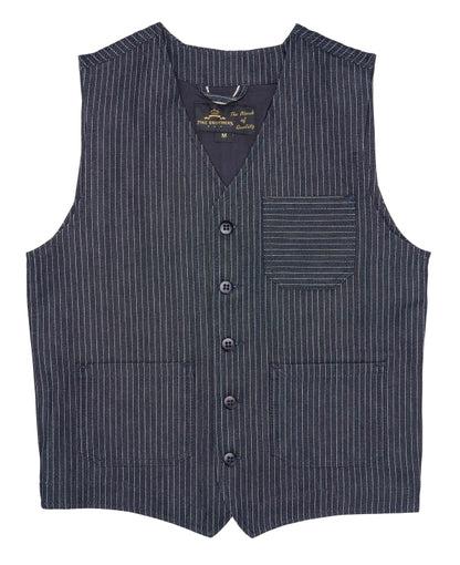 Pike Brothers 1937 Roamer Vest blue wabash