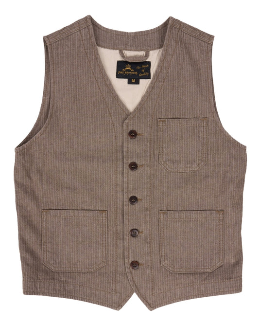 Pike Brothers 1937 Roamer Vest HBT brown