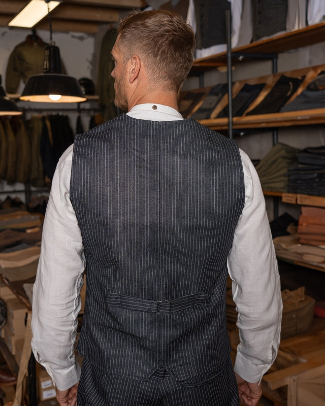 Pike Brothers 1905 Hauler Vest blue wabash