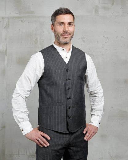 Pike Brothers 1905 Hauler Vest Chicago Grey