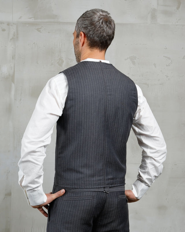 Pike Brothers 1937 Roamer Vest Chicago Grey