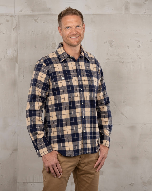 Pike Brothers 1937 Roamer Shirt blue flannel
