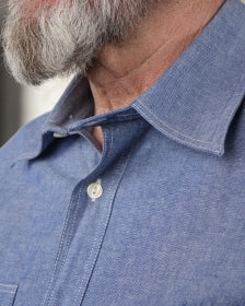 Pike Brothers 1937 Roamer Shirt blue chambray