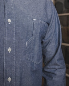 Pike Brothers 1937 Roamer Shirt blue chambray