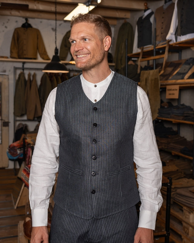 Pike Brothers 1923 Buccanoy Shirt linen ecru