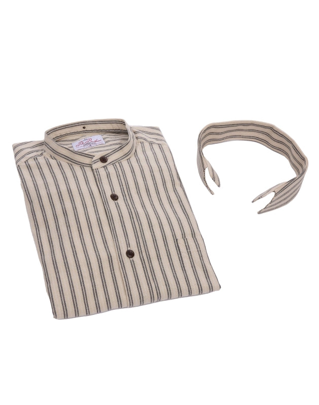 Pike Brothers 1923 Buccanoy Collar Iwaki grey