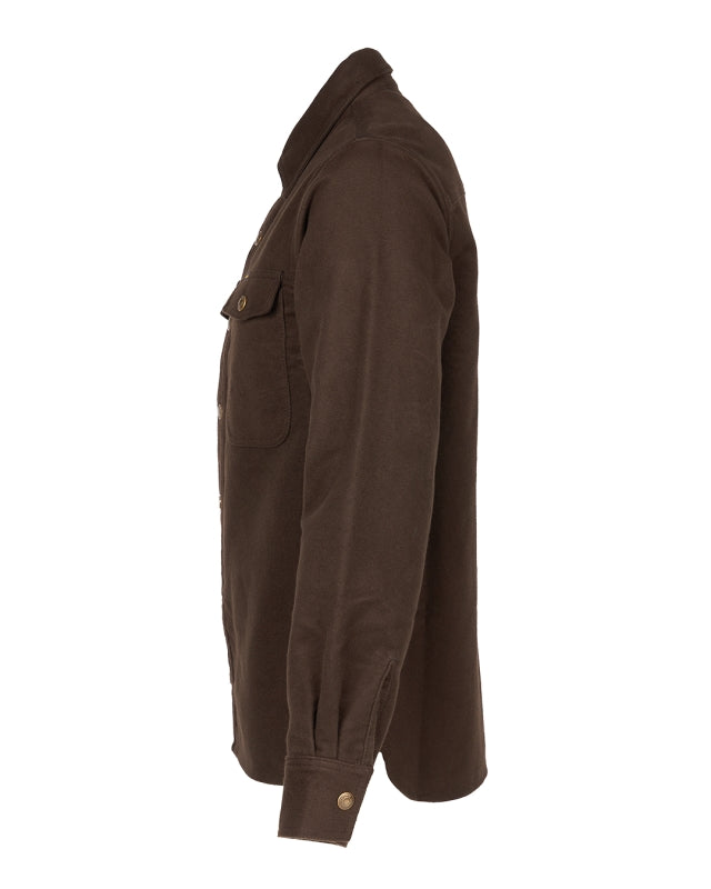 Pike Brothers 1943 CPO Shirt Moleskin Soil Brown