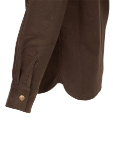 Pike Brothers 1943 CPO Shirt Moleskin Soil Brown