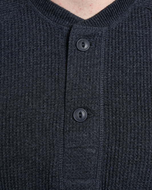 Pike Brothers 1936 Waffle Shirt iron grey