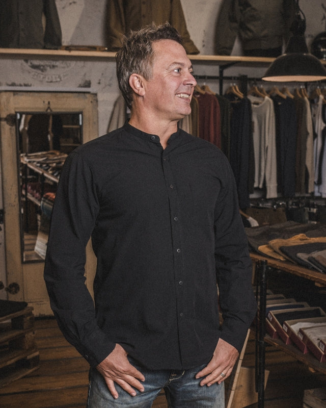 Pike Brothers 1923 Buccanoy Shirt Black Chambray