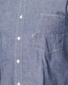 Pike Brothers 1937 Roamer Shirt Short sleeve blue chambray