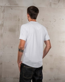 Pike Brothers 1927 Henley Shirt Short Sleeve Pure White