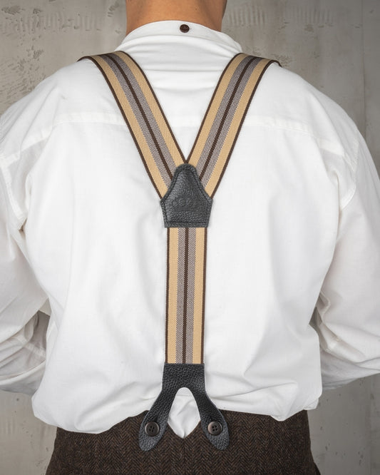 Pike Brothers 1937 Heavy Duty Braces Brown