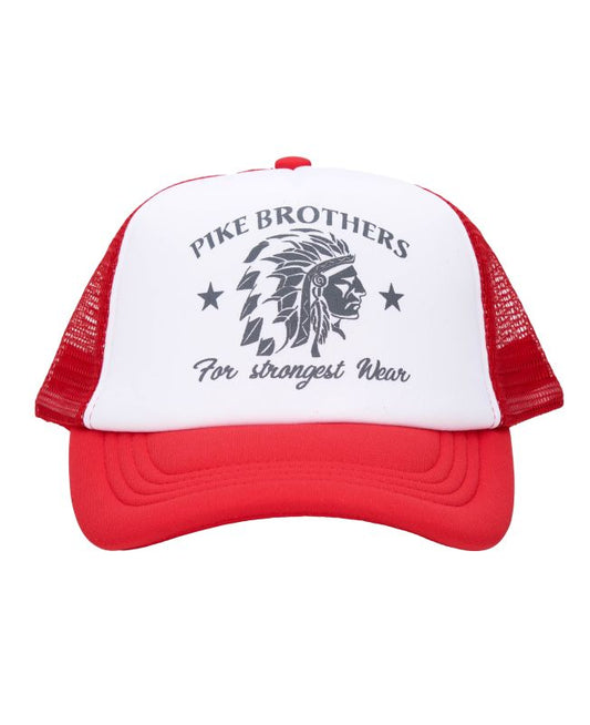 Pike Brothers 1967 Trucker Cap Chief red
