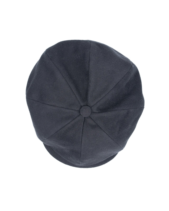 Pike Brothers 1928 Newsboy Cap Moleskin sulphur black