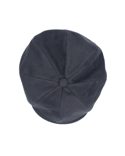 Pike Brothers 1928 Newsboy Cap Moleskin sulphur black