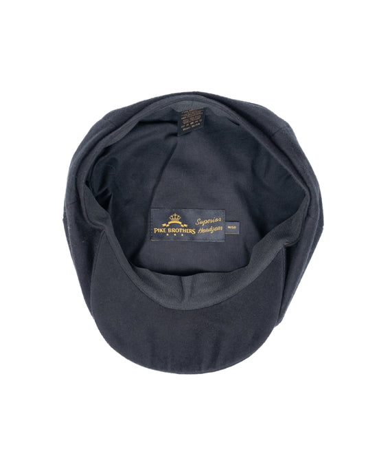 Pike Brothers 1928 Newsboy Cap Moleskin sulphur black