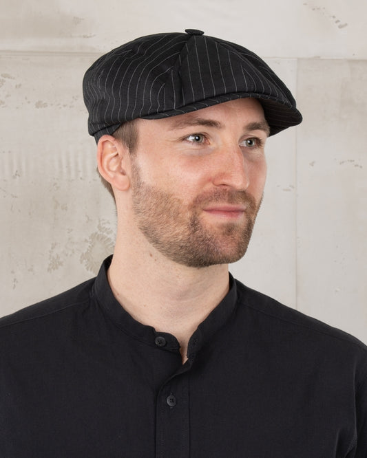 Pike Brothers 1928 Newsboy Cap Chicago Black