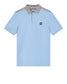 Weekend Offender Costa Polo Shirt in SEA MARINE CHECK