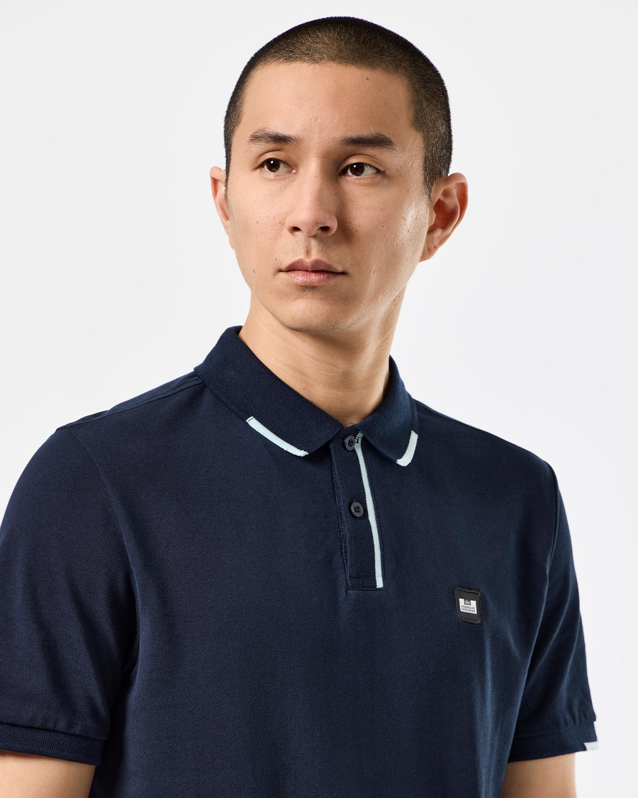 Weekend Offender Rivas Placement Tipping Polo Shirt