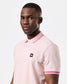 Weekend Offender Levanto Polo Shirt in paleblush/candy