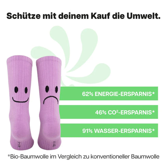 Patron Smile Sportsocken, lila